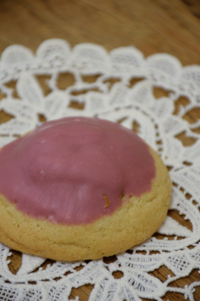 Cookie rose framboise